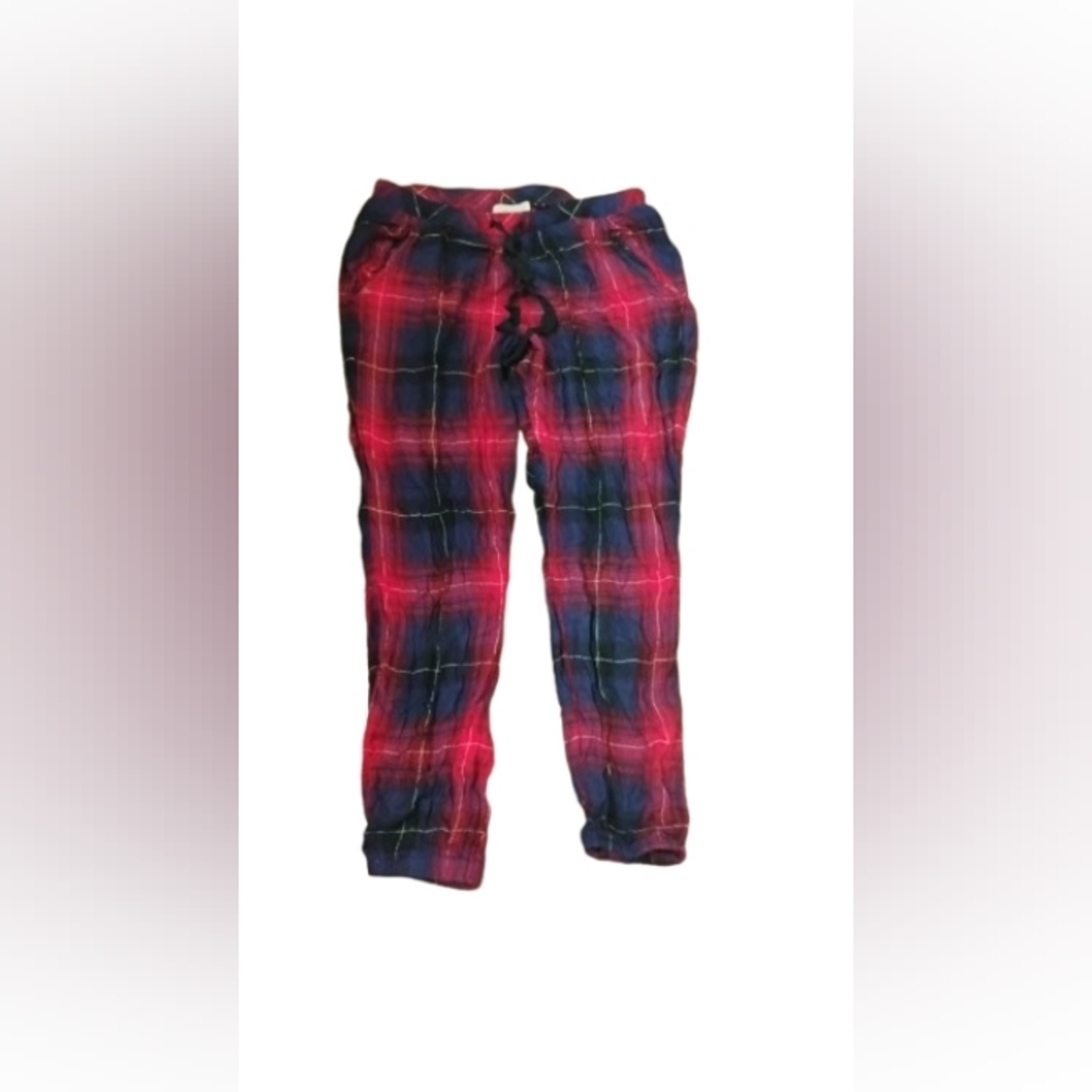 Cloth & Stone Plaid Print Pajama Lounge Pants Sz XS